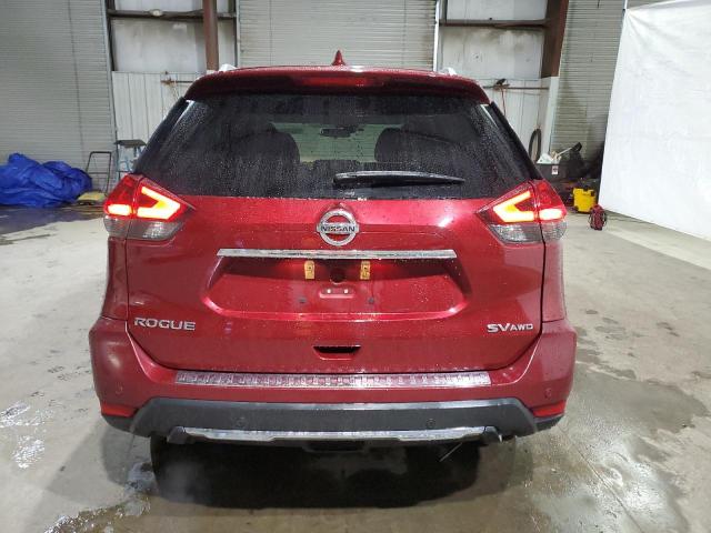 5N1AT2MV5KC800027 - 2019 NISSAN ROGUE S RED photo 6