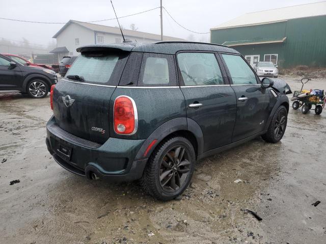 WMWZC5C59CWL60949 - 2012 MINI COOPER S COUNTRYMAN GREEN photo 3