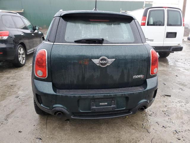 WMWZC5C59CWL60949 - 2012 MINI COOPER S COUNTRYMAN GREEN photo 6