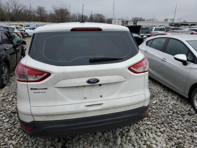 1FMCU0F72DUD93998 - 2013 FORD ESCAPE S WHITE photo 6