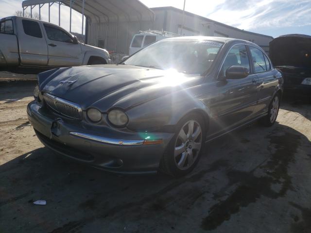 SAJWA51A45WE59438 - 2005 JAGUAR X-TYPE 3.0 GRAY photo 2