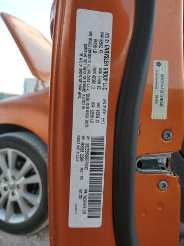 1B3CB5HA9BD270343 - 2011 DODGE CALIBER HEAT ORANGE photo 12