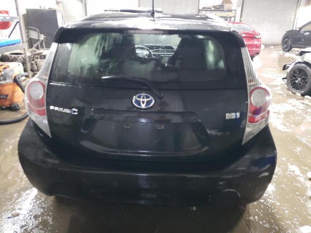 JTDKDTB30E1067060 - 2014 TOYOTA PRIUS C BLACK photo 6