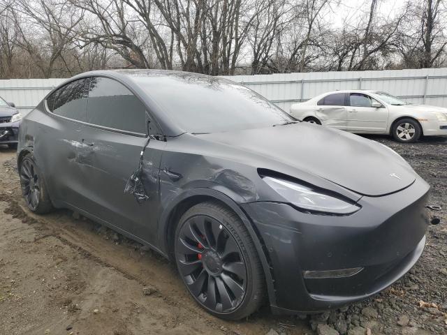 7SAYGDEF6NF507886 - 2022 TESLA MODEL Y BLACK photo 4