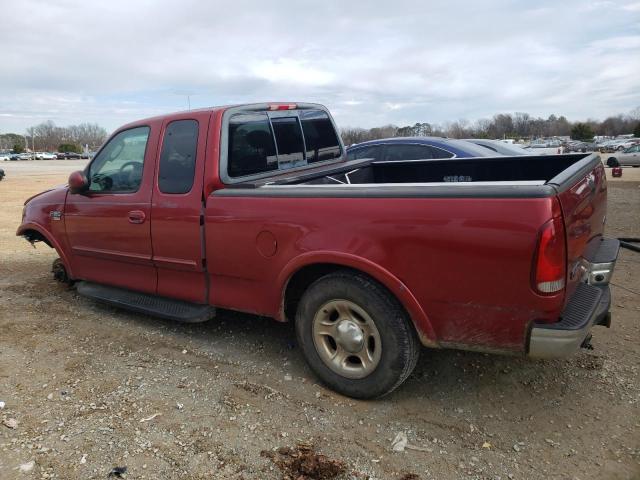 1FTRX17L02NB56683 - 2002 FORD F150 RED photo 2