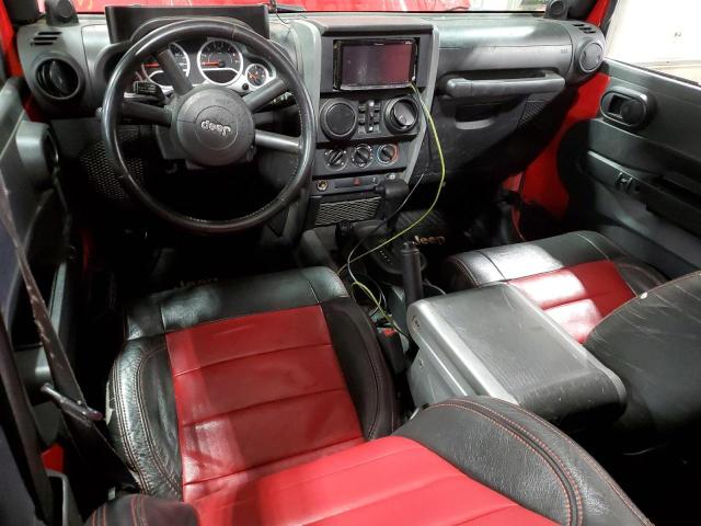 1J4BA3H18AL152395 - 2010 JEEP WRANGLER U SPORT RED photo 8