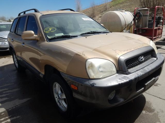 KM8SC83D11U004061 - 2001 HYUNDAI SANTA FE GLS  photo 1