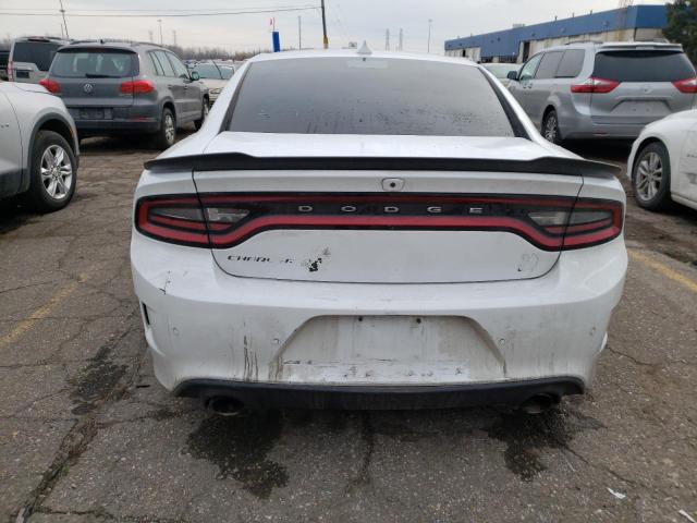 2C3CDXGJ0KH634937 - 2019 DODGE CHARGER SCAT PACK WHITE photo 6