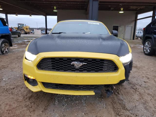 1FATP8UH3H5267354 - 2017 FORD MUSTANG YELLOW photo 5