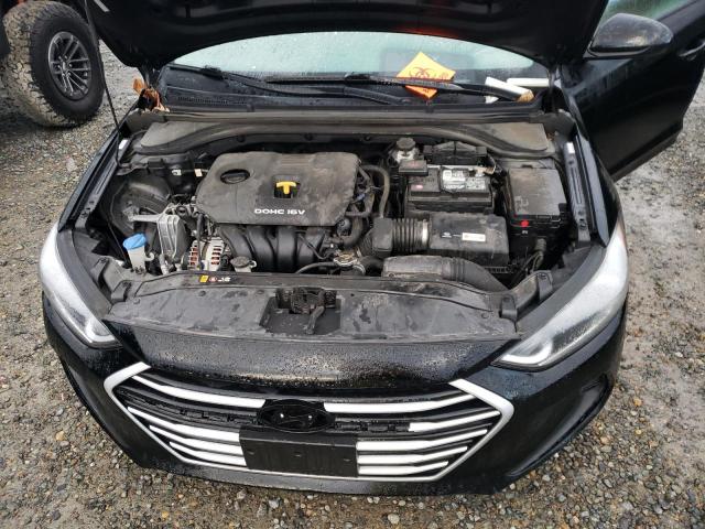 KMHD74LF9HU393355 - 2017 HYUNDAI ELANTRA SE BLACK photo 11