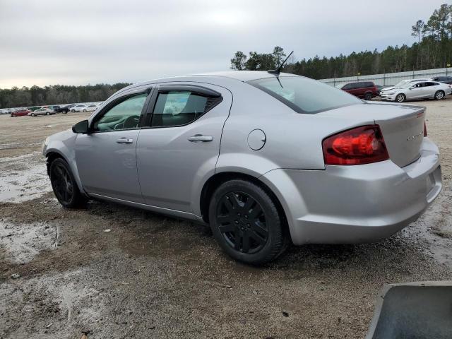 1C3CDZABXEN232397 - 2014 DODGE AVENGER SE GRAY photo 2