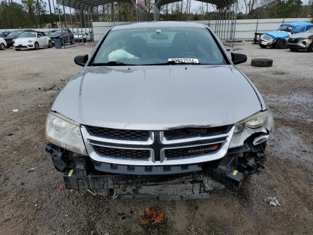 1C3CDZABXEN232397 - 2014 DODGE AVENGER SE GRAY photo 5