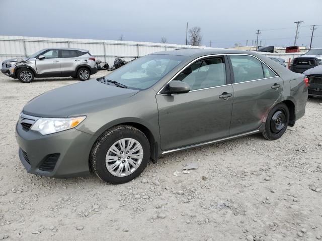 4T4BF1FKXER393657 - 2014 TOYOTA CAMRY L GRAY photo 1