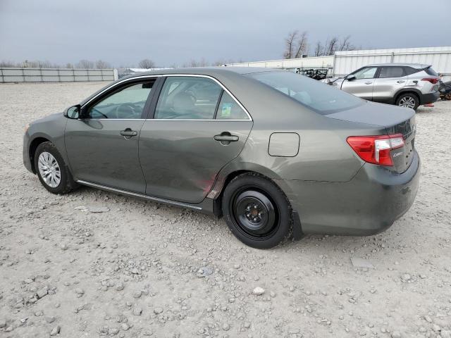 4T4BF1FKXER393657 - 2014 TOYOTA CAMRY L GRAY photo 2