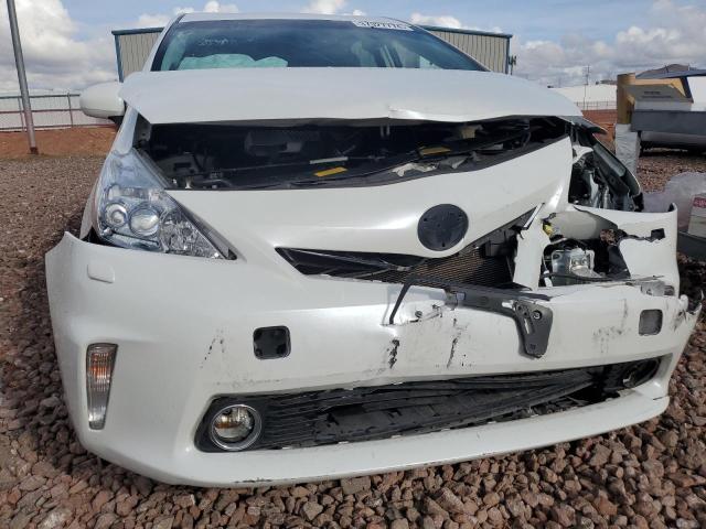 JTDZN3EU5C3074572 - 2012 TOYOTA PRIUS V WHITE photo 5