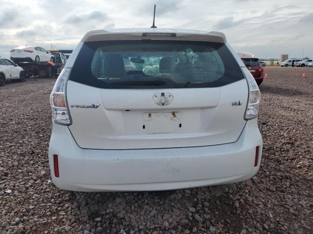 JTDZN3EU5C3074572 - 2012 TOYOTA PRIUS V WHITE photo 6