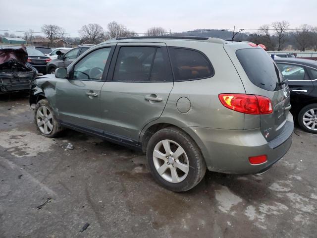 5NMSH13E28H157183 - 2008 HYUNDAI SANTA FE SE GREEN photo 2