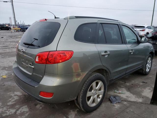 5NMSH13E28H157183 - 2008 HYUNDAI SANTA FE SE GREEN photo 3