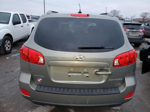 5NMSH13E28H157183 - 2008 HYUNDAI SANTA FE SE GREEN photo 6