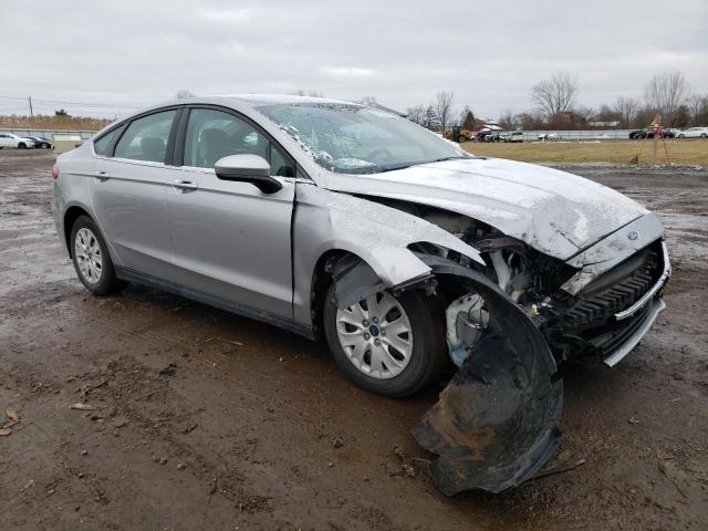 3FA6P0G77LR163764 - 2020 FORD FUSION S SILVER photo 4