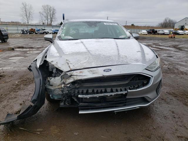 3FA6P0G77LR163764 - 2020 FORD FUSION S SILVER photo 5