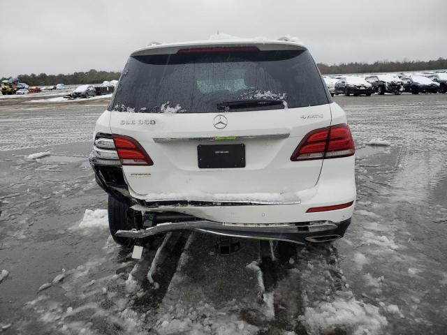 4JGDA5HB0GA811556 - 2016 MERCEDES-BENZ GLE 350 4MATIC WHITE photo 6