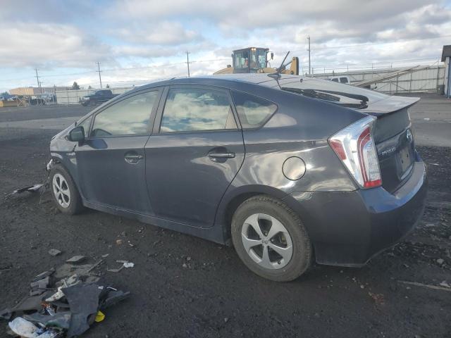 JTDKN3DU3F1999158 - 2015 TOYOTA PRIUS GRAY photo 2