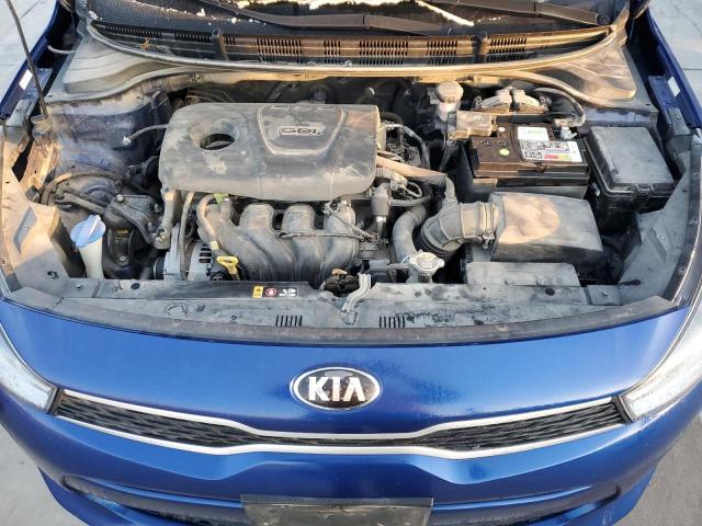 3KPA24AB9KE207020 - 2019 KIA RIO S BLUE photo 11