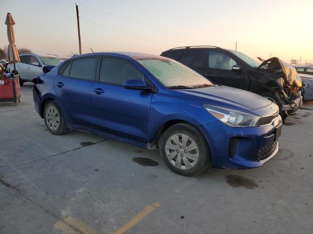 3KPA24AB9KE207020 - 2019 KIA RIO S BLUE photo 4