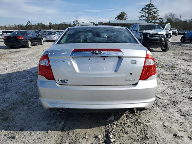 3FAHP0CG5BR120246 - 2011 FORD FUSION SEL SILVER photo 6