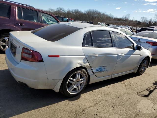 19UUA66277A040270 - 2007 ACURA TL WHITE photo 3