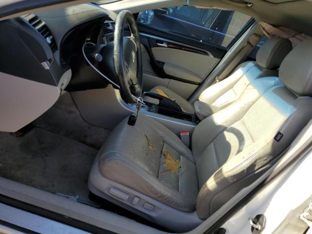 19UUA66277A040270 - 2007 ACURA TL WHITE photo 7