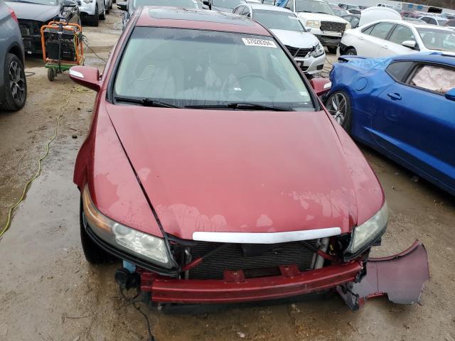 19UUA66218A032490 - 2008 ACURA TL RED photo 5