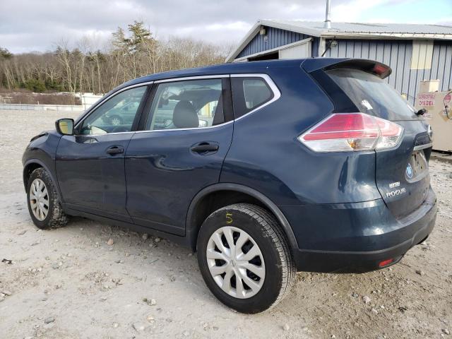 JN8AT2MV6GW152230 - 2016 NISSAN ROGUE S BLUE photo 2