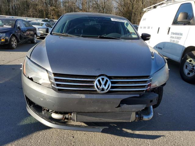 1VWAT7A37EC049700 - 2014 VOLKSWAGEN PASSAT S GRAY photo 5