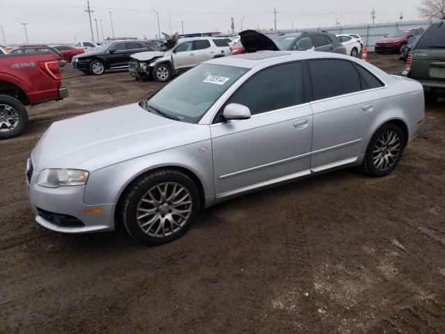 WAUDF78E18A143602 - 2008 AUDI A4 2.0T QUATTRO SILVER photo 1