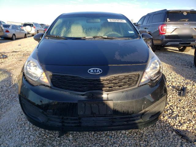 KNADM4A36D6317884 - 2013 KIA RIO LX BLACK photo 5