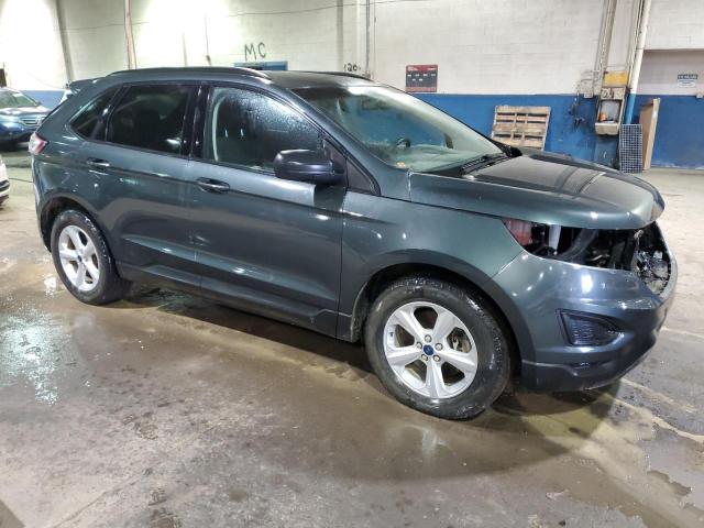 2FMTK4G99FBB59976 - 2015 FORD EDGE SE GREEN photo 4