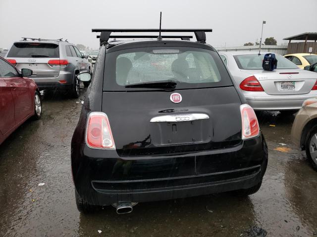 3C3CFFAR9FT594342 - 2015 FIAT 500 POP BLACK photo 6