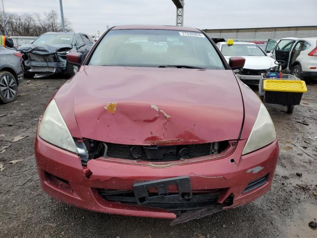 1HGCM66497A088261 - 2007 HONDA ACCORD SE MAROON photo 5