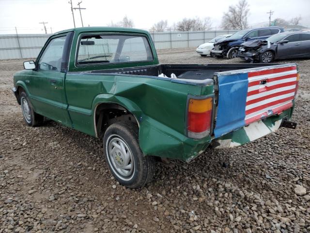 JM2UF1131K0746972 - 1989 MAZDA B2200 SHORT BED GREEN photo 2