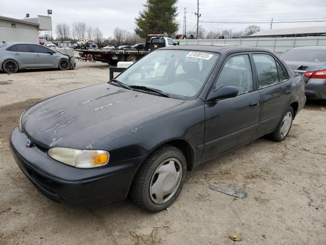 1Y1SK52872Z402191 - 2002 CHEVROLET GEO PRIZM BASE BLACK photo 1