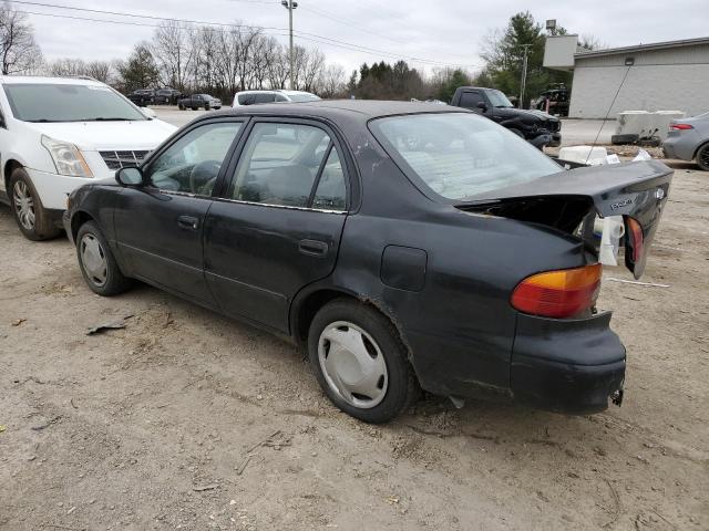 1Y1SK52872Z402191 - 2002 CHEVROLET GEO PRIZM BASE BLACK photo 2