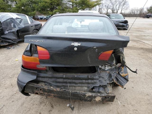 1Y1SK52872Z402191 - 2002 CHEVROLET GEO PRIZM BASE BLACK photo 6
