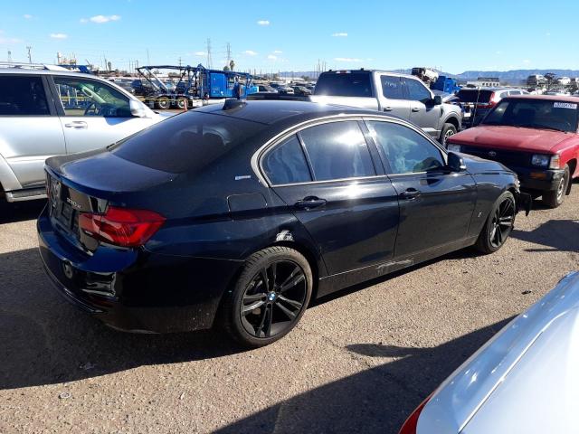 WBA8E1C55JA159414 - 2018 BMW 330E BLACK photo 3