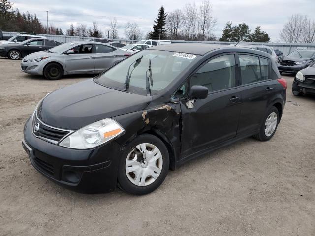 3N1BC1CP3BL405325 - 2011 NISSAN VERSA S BLACK photo 1