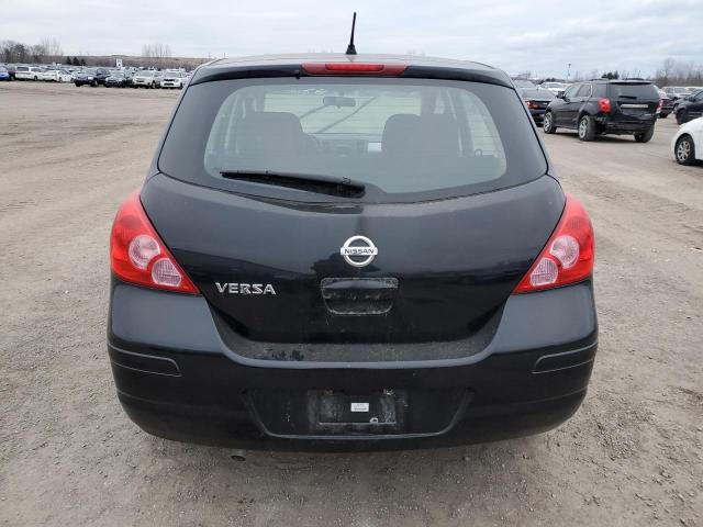 3N1BC1CP3BL405325 - 2011 NISSAN VERSA S BLACK photo 6