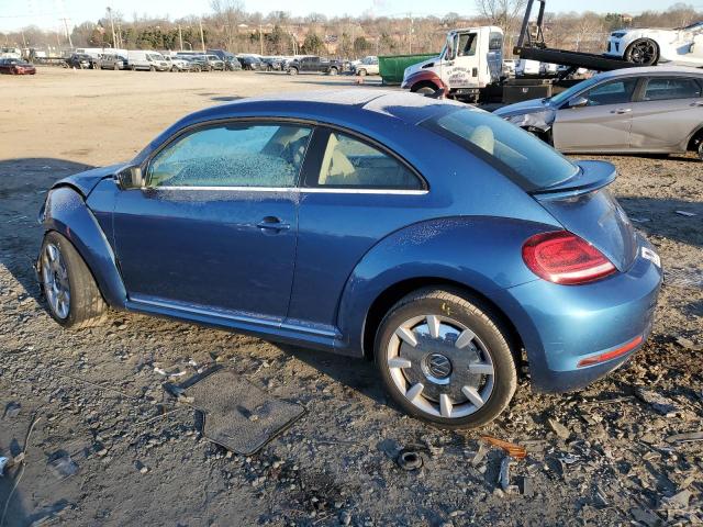 3VWJD7AT7KM717955 - 2019 VOLKSWAGEN BEETLE SE BLUE photo 2