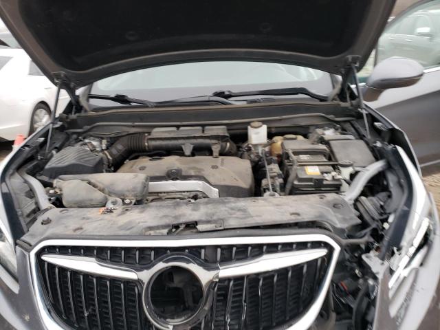 LRBFXCSA1KD007773 - 2019 BUICK ENVISION ESSENCE GRAY photo 11