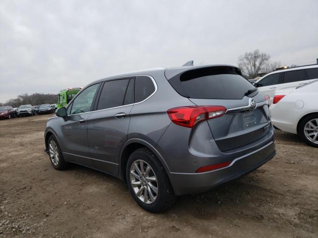 LRBFXCSA1KD007773 - 2019 BUICK ENVISION ESSENCE GRAY photo 2